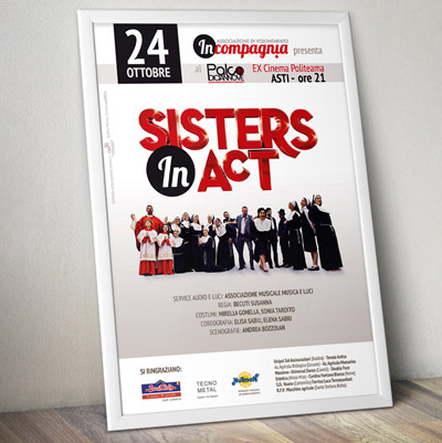Sisters in Act<br> show poster